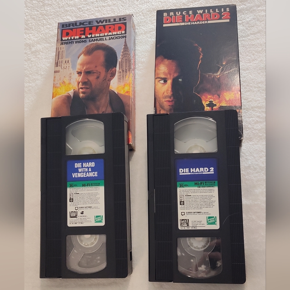 Die Hard VHS Collection - Black